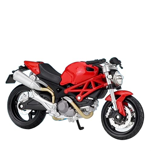 HFMXZHI Motorrad-Modell Modellspielzeugsammlung 1:18 Für DUCATI MONSTER 1200S Alu-Motorrad Druckguss(Monster 696) von HFMXZHI