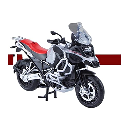 HFMXZHI Motorrad-Modell Für BMW R1250 GS Legierung Motorrad Modell Licht & Soundeffekt Diecast Kinder Spielzeug Geschenk Auto Sammlung Maßstab 1/12(Rosso) von HFMXZHI