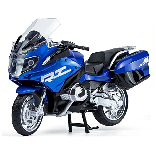 HFMXZHI Motorrad-Modell Für BMW R1250RT Alloy Die Cast Motorrad Modell Spielzeug Fahrzeug Geburtstag Geschenk Spielzeug Auto Sammlung 1/12(Blu) von HFMXZHI