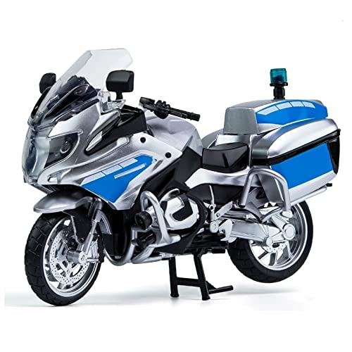 HFMXZHI Motorrad-Modell Für BMW R1250RT Alloy Die Cast Motorrad Modell Spielzeug Fahrzeug Geburtstag Geschenk Spielzeug Auto Sammlung 1/12(Silver) von HFMXZHI