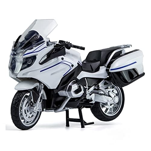 HFMXZHI Motorrad-Modell Für BMW R1250RT Alloy Die Cast Motorrad Modell Spielzeug Fahrzeug Geburtstag Geschenk Spielzeug Auto Sammlung 1/12(White) von HFMXZHI