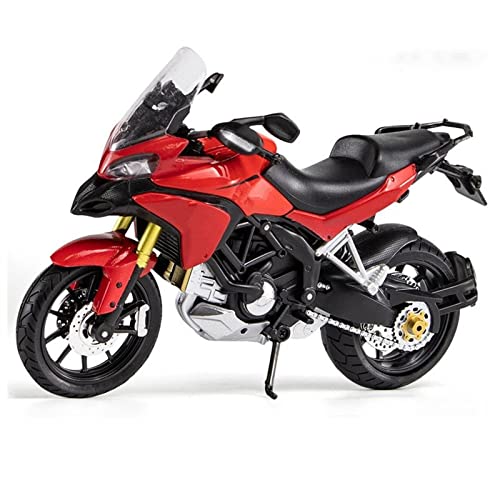 HFMXZHI Motorrad-Modell Für Ducati Für MTS Die Cast Motorrad Modell Spielzeug Geburtstagsgeschenk Kinderspielzeug Auto Sammlung 1/12(Red with Box) von HFMXZHI