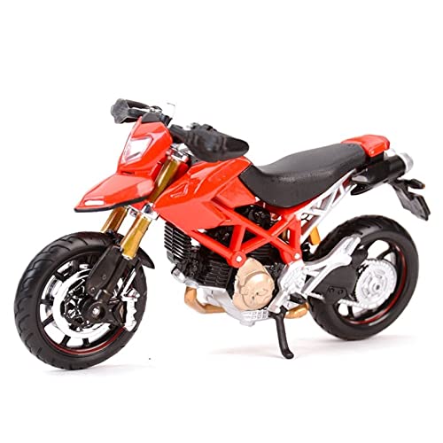 HFMXZHI Motorrad-Modell Für Ducati Hypermotard Static Die Cast Vehicles Geburtstagsgeschenk Spielzeug Car Collection 1/18 von HFMXZHI