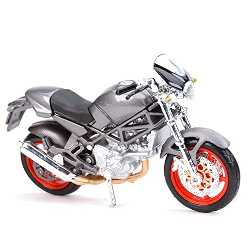 HFMXZHI Motorrad-Modell Für Ducati MonsterS4 Statische Druckgussfahrzeuge Geburtstagsgeschenk Kinderspielzeug Autosammlung 1/18 von HFMXZHI