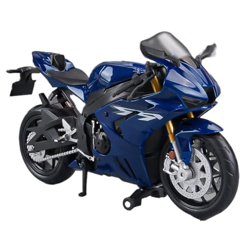 HFMXZHI Motorrad-Modell Für H-ONDA CBR1000RR-R Fireblade SP Die Cast Motorcycle Model Toy Car Birthday Gift Kids Toys Car Collection 1/12(Blue with Box) von HFMXZHI