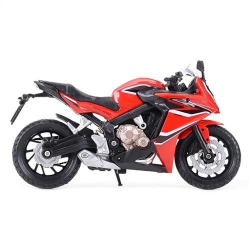 HFMXZHI Motorrad-Modell Für H-ONDA CBR650F Druckgussfahrzeuge Geburtstagsgeschenk Kinderspielzeug Autosammlung 1/18 von HFMXZHI