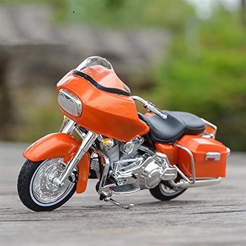 HFMXZHI Motorrad-Modell Für Harley Road Glide 2002 Druckgussfahrzeuge Geburtstagsgeschenk Kinderspielzeug Autosammlung 1/18 von HFMXZHI