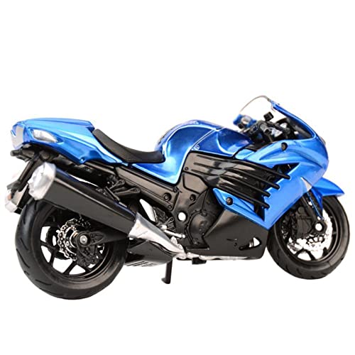 HFMXZHI Motorrad-Modell Für Kawasaki Ninja ZX-14R Statische Druckgussfahrzeuge Geburtstagsgeschenk Kinderspielzeug Autosammlung 1/18 von HFMXZHI