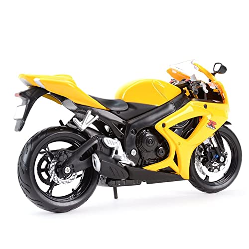 HFMXZHI Motorrad-Modell Für Suzuki GSX-R600 Druckgussfahrzeuge Geburtstagsgeschenk Kinderspielzeug Autosammlung 1/12 von HFMXZHI