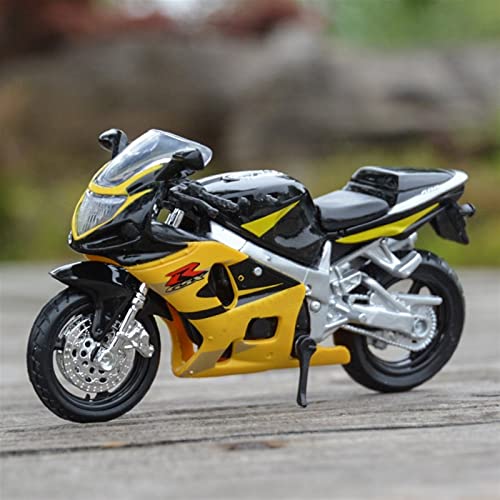 HFMXZHI Motorrad-Modell Für Suzuki GSX-R600 Static Die Cast Vehicles Geburtstagsgeschenk Spielzeug Car Collection 1/18 von HFMXZHI