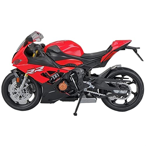 HFMXZHI Motorrad-Modell Maßstab 1:12 Für BMW S1000RR Legierung Automodell Diecast Auto Spielzeug Für Jungen Geburtstagsgeschenk Spielzeug Auto Sammlung(Rosso) von HFMXZHI