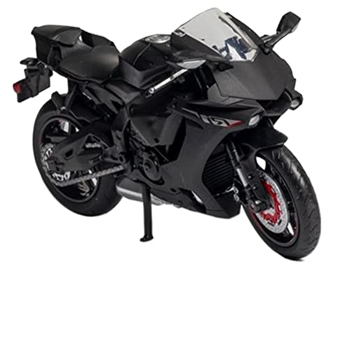 HFMXZHI Motorrad-Modell Motorrad-Modellspielzeug 1:12 Für Yamaha YZF R1 Legierung Motorrad-Druckguss-Metall-Kollektion Kinderspielzeug Geschenk(Black Retail Box) von HFMXZHI