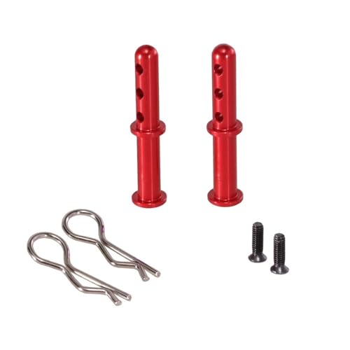 HGtAeW Geeignet for 144001 144010 144016 124016 124017 124018 124019 Metall-RC-Zubehör(Red) von HGtAeW