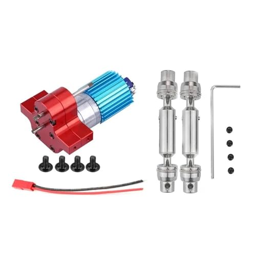 HGtAeW MN-Getriebe mit Metall for 370-Getriebemotor-Antriebswelle(Red) von HGtAeW