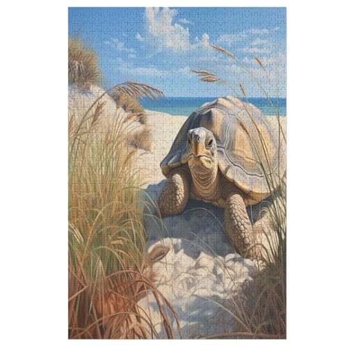 Puzzle 1000 Teile Sea Schildkrötes Holzpuzzle Für Erwachsene Lernspiel Herausforderungsspielzeug The Puzzles Für Erwachsene Kinder 78×53cm von HHCXX