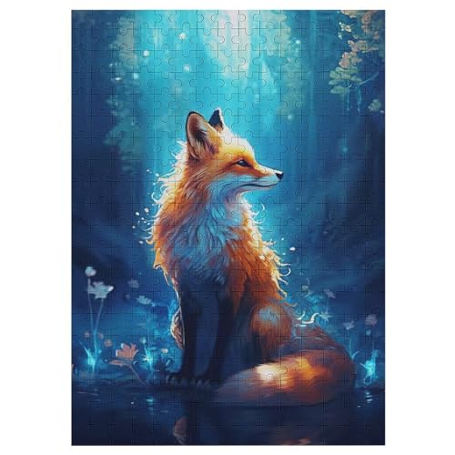 Puzzle Für Erwachsene, Fuchs, 300 Puzzleteile Für Kinder, Holzpuzzles, Geeignet Für Erwachsene Lernspiel, 42×30cm von HHCXX