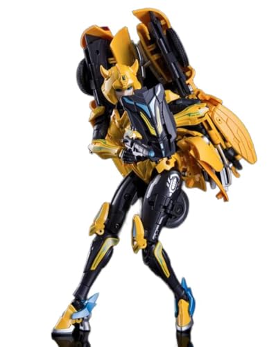 HHMacro Collection Space CS-01 Little Bee Mecha Girl 17,5 cm Höhe Frau Actionfigur Transformerr Spielzeug von HHMacro