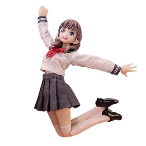 HHMacro Manatee Industry Actionfigur im Anime-Stil, 1:12, niedliche Mädchen, Yua, 15,2 cm von HHMacro