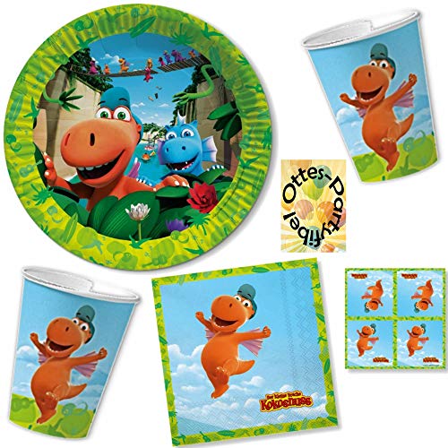 HHO Drache-Kokosnuss-Party Der kleine Drache Kokosnuss-Party-Set 52tlg. für 16 Gäste : Teller Becher Servietten HHO Drache-Kokosnuss-Party Der kleine Drache Kokosnuss-Party-Set 52tlg. für 16 Gäste : Teller Becher Servietten von HHO
