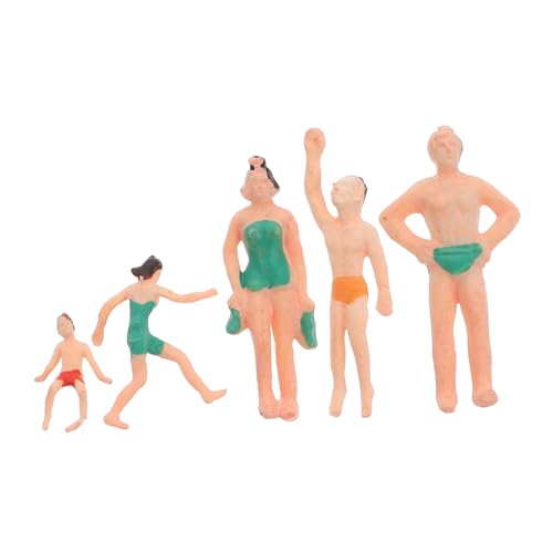HIAKDOFT 5 Stück Bunte Mini Menschenfiguren Badeanzug Miniatur Schwimmer Figuren für Architekturmodelle Gartenlandschaften und Puppenhaus Dekoration HIAKDOFT 5 Stück Bunte Mini Menschenfiguren Badeanzug Miniatur Schwimmer Figuren für Architekturmodelle Gartenlandschaften und Puppenhaus Dekoration von HIAKDOFT