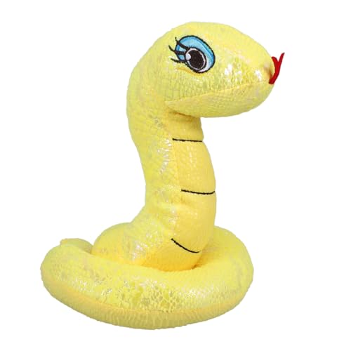 HIAKDOFT Gelbe Plüsch Schlangendekoration Jahr der Schlange Stofftier mit Weichem PP Baumwollfüllung Realistisches Chinesisches Glückssymbol Halloween und Neujahrs Dekospielzeug HIAKDOFT Gelbe Plüsch Schlangendekoration Jahr der Schlange Stofftier mit Weichem PP Baumwollfüllung Realistisches Chinesisches Glückssymbol Halloween und Neujahrs Dekospielzeug von HIAKDOFT