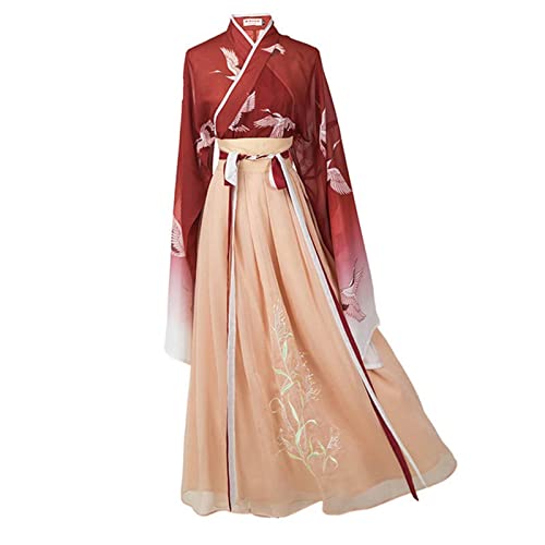 HIMKSRE Hanfu-Frauen-Ru-Rock mit voller Taille(40-50kg) von HIMKSRE