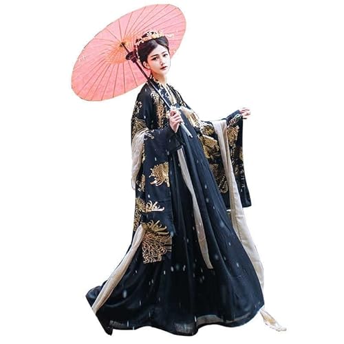 Hanfu-Sets, traditioneller chinesischer Stil, Kostüm for Männer und Frauen, Halloween, Cosplay-Kostüme(Women,S 35-45KG) von HIMKSRE