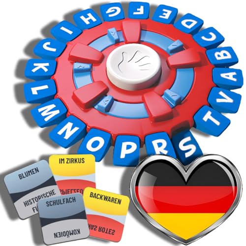 HIMS Wörter Sturm Spiel Deutsch,Brettspiele,Wörterspiel Erwachsene Kinder,Gesellschaftsspiele,Spiel des Jahres,Familienspiel 2-8 Personen,Tabletop Spiele,Partyspiele von HIMS