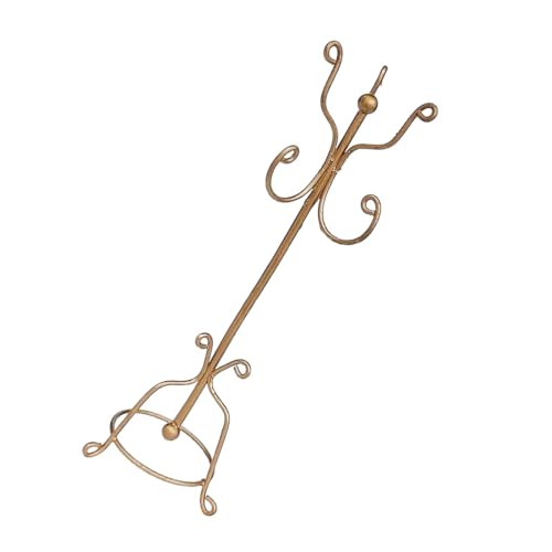 1. Vintage-Kleiderständer aus Eisen, 5 cm Höhe, für 1/12 Schlafzimmer, Miniatur-Möbel-Szene, Zubehör für Miniatur-Schlafzimmer 1. Vintage-Kleiderständer aus Eisen, 5 cm Höhe, für 1/12 Schlafzimmer, Miniatur-Möbel-Szene, Zubehör für Miniatur-Schlafzimmer von HINAYOSAN