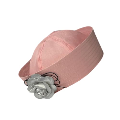 HINAYOSAN 3D Rose Kapitän Hüte Mädchen Matrosen Kostüm für Maskeraden Party Rose Hut Dress Up von HINAYOSAN