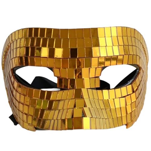 HINAYOSAN Maskerade, halbes Gesicht, Halloween, Maskerade, Augenmaske, Maskerade, Kostüm, Zubehör für Damen und Herren, Halloween, Karneval, Abschlussbälle von HINAYOSAN