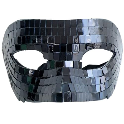 HINAYOSAN Maskerade, halbes Gesicht, Halloween, Maskerade, Augenmaske, Maskerade, Kostüm, Zubehör für Damen und Herren, Halloween, Karneval, Abschlussbälle von HINAYOSAN