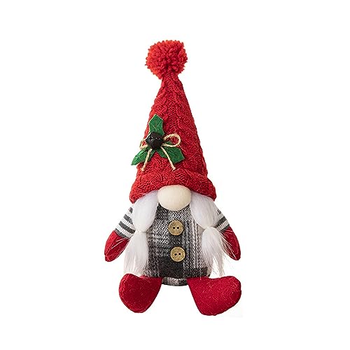 HINAYOSAN Weihnachten gesichtslose Mütze Plüsch gestrickte Weihnachtsmannpuppe Handgemachte Weihnachten gesichtslose Geschenk Dekoration gestrickte Weihnachtsmannpuppe HINAYOSAN Weihnachten gesichtslose Mütze Plüsch gestrickte Weihnachtsmannpuppe Handgemachte Weihnachten gesichtslose Geschenk Dekoration gestrickte Weihnachtsmannpuppe von HINAYOSAN