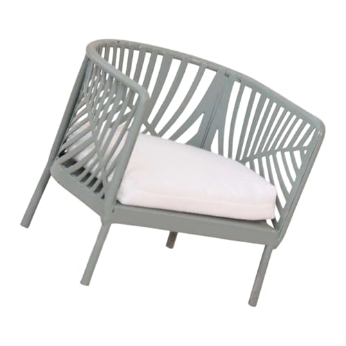 Miniatur-Sessel aus Metalllegierung für Puppenhäuser, Dekoration, Kinder, Sammlerstück, Modell, Möbel, Kinderpuppenhäuser, Zubehör Miniatur-Sessel aus Metalllegierung für Puppenhäuser, Dekoration, Kinder, Sammlerstück, Modell, Möbel, Kinderpuppenhäuser, Zubehör von HINAYOSAN