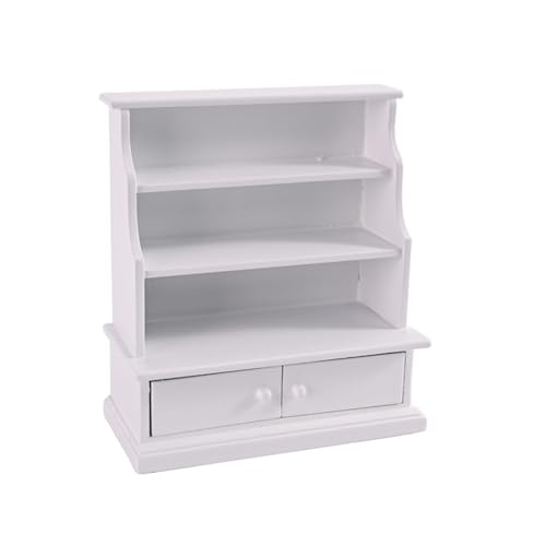 Vintage Weiß Holz Puppenhäuser Bücherregal 1/12 Maßstab Winzige Bibliothek Lagerregal für Spielzeugzimmer Puppenhäuser Zubehör Antike Aufbewahrung Vintage Weiß Holz Puppenhäuser Bücherregal 1/12 Maßstab Winzige Bibliothek Lagerregal für Spielzeugzimmer Puppenhäuser Zubehör Antike Aufbewahrung von HINAYOSAN