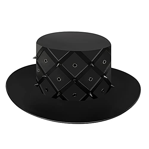 HINGTAT Gentleman Hut Steampunk Magic Hat Pest Doctor Unisex Gentleman Top Hut Weibliche Cosplay Prom Stütze Halloween Party Top Hut von HINGTAT