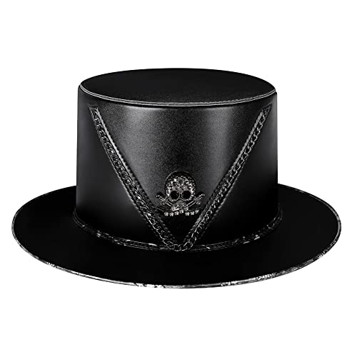 HINGTAT Halloween Steampunk Pest-Doktor Neutral Magic Hat Gentleman Zylinderhut Männer Weiblich Cosplay Prom Requisiten magische Hut Gentleman Party Top Hut von HINGTAT