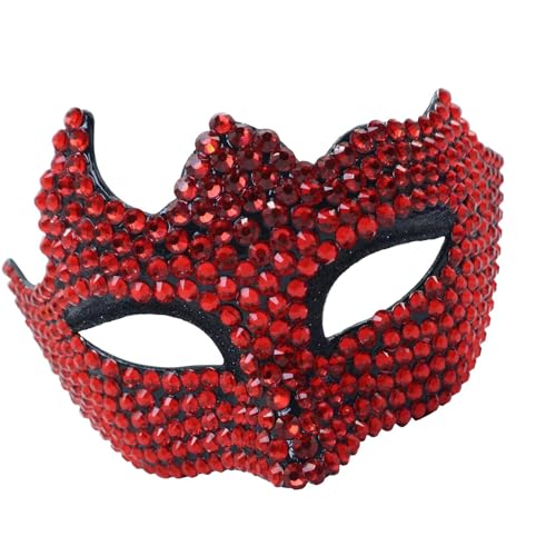 HIOPOIUYT Bequeme Wear Maske Halloween Halbe Gesichtsmaske Für Einzelpersonen Partys Und Maskeradenkostümzubehör von HIOPOIUYT