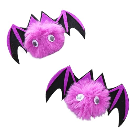 HIOPOIUYT Halloween Party Essential Cartoon 3D Kürbis und Fledermaus Stirnband Bequemes Kostüm Zubehör Kopfbedeckung für Kinder von HIOPOIUYT