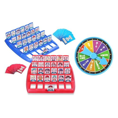 HIOPOIUYT Lustiges Vermutungen Charakter Brettspiel Logik Training Puzzle Spielzeug Lustiges Gedächtnistrainingsspiel Interaktives Eltern Kind Spielzeug von HIOPOIUYT