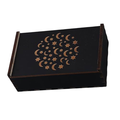 HIOPOIUYT Tarot Karten Box Holz Tarot Karten Box Tarot Deck Behälter Spiel Tarot Deck Hülle Karten Aufbewahrungsbox von HIOPOIUYT