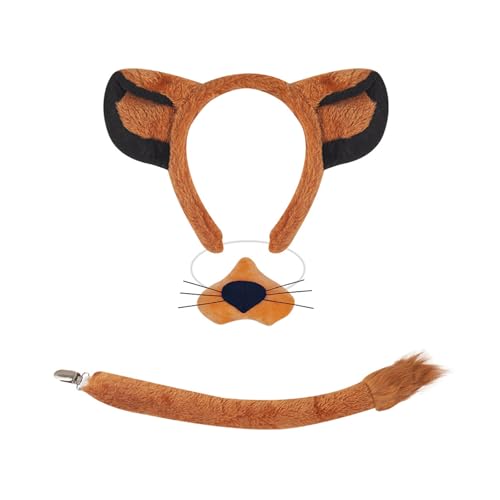 HIOPOIUYT Tierkostüm Set Für Kinder Halloween Kostüm Anziehoutfit Halloween Tierkostüm Für Jungen Und Mädchen Weihnachten Cosplay von HIOPOIUYT