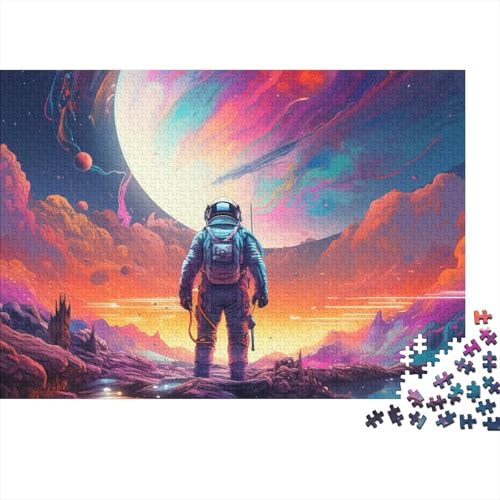 Astronaut Puzzle 1000 Teile Puzzles Für Erwachsene Klassische Puzzles 1000 Teile Erwachsene 1000pcs (75x50cm) von HITBOD