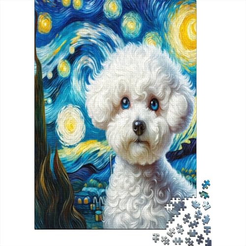 Bixiong Hund Puzzle 1000 Teile Puzzles Für Erwachsene Klassische Puzzles 1000 Teile Erwachsene 1000pcs (75x50cm) von HITBOD