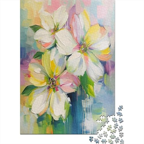 Blumen und Pflanzen Puzzle 1000 Teile Puzzle Für Erwachsene Und Kinder Ab 14 Jahren Puzzel 1000pcs (75x50cm) von HITBOD