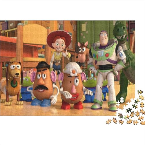 Buzz Lightyear Puzzle 1000 Teile Erwachsener Kniffel Spaß Für Die Ganze Familie - Abwechslungsreiche 1000 Puzzleteilige Motive Puzzlespiel Erwachsene Puzzel 1000pcs (75x50cm) von HITBOD