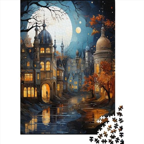 Cityscape Architecture Puzzle 1000 Teile Erwachsener Kniffel Spaß Für Die Ganze Familie - Abwechslungsreiche 1000 Puzzleteilige Motive Puzzlespiel Erwachsene Puzzel 1000pcs (75x50cm) von HITBOD