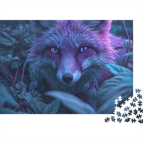 Dschungelfuchs Puzzle 1000 Teile - Puzzle Für Erwachsene,Puzzle,Puzzlespiel Erwachsenen Puzzlespiel Puzzel 1000pcs (75x50cm) von HITBOD