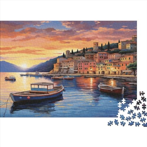 Dusk Puzzle 1000 Teile Puzzles Für Erwachsene Lernspiel Herausforderungsspielzeug 1000-teilige Puzzlespiel Für Puzzel 1000pcs (75x50cm) von HITBOD