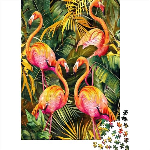 Flamingo 1000 Teile Puzzle,Puzzles Für Erwachsene,1000 Teile Puzzlespiel Für Jugendliche & Erwachsene Puzzlespiel Puzzel 1000pcs (75x50cm) von HITBOD